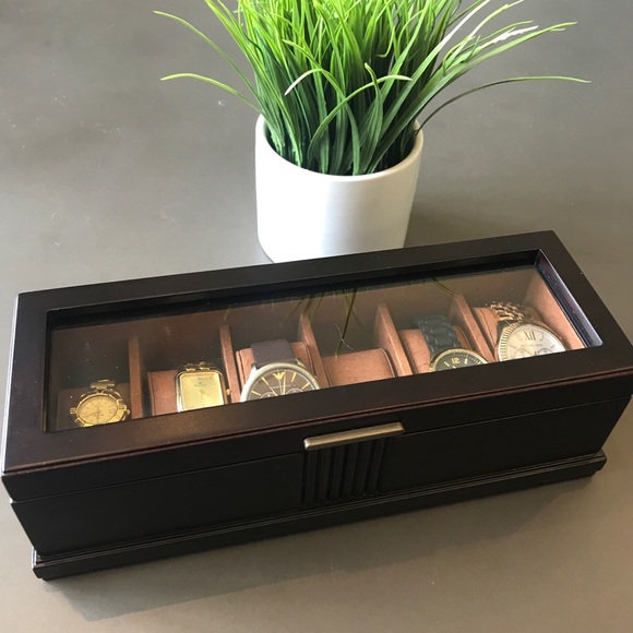 Bombay SOLID Wood Watch Box - Picture 5 of 10